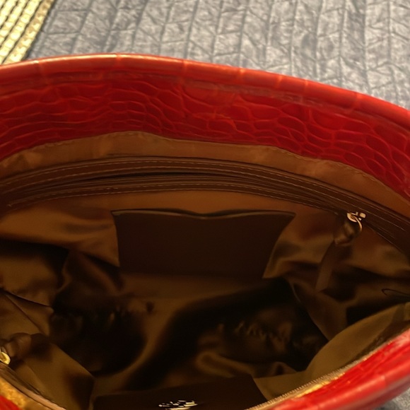 Soft Croco Leather bag by DKNY - Picture 6 of 10